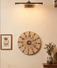 Orologio parete legno - orologio, in