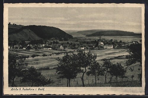 Cartolina atteln westfalia - atteln,
