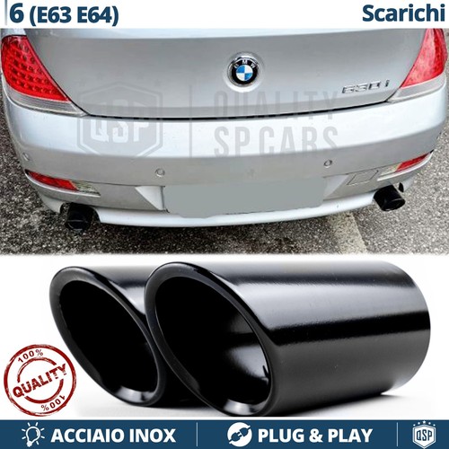 Terminali scarico neri - terminali, di