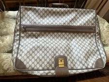 Gucci borsa porta abiti vestito Monogram valigia 1980 Vintage