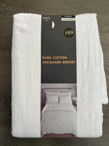 Set letto jacquard - m&s,