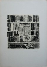 Orfeo Tamburi litografia "la