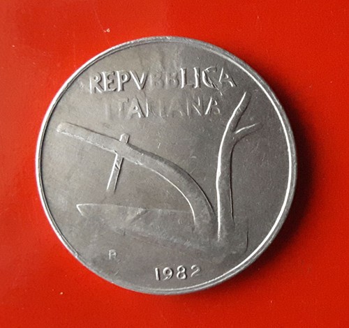 Lire 1982 errore - 10,