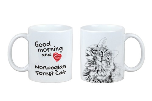 Tazza norvegese con - tazza, gatto