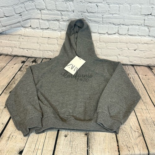 Felpa con cappuccio zara - felpa,