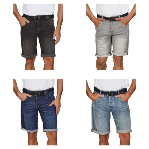 Denimfy shorts jeans uomo - shorts,