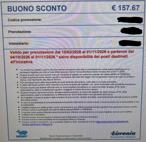 Buono sconto codice coupon - -,