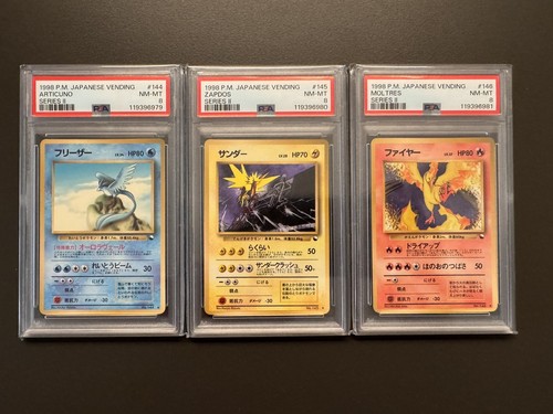 Set articuno zapdos moltres - set,