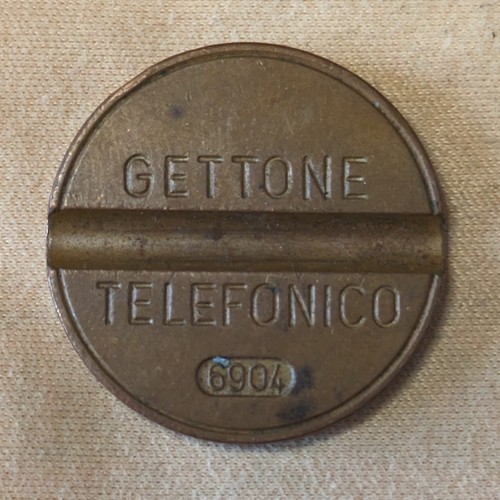 Gettone telefonico 6904 - 6904, senza