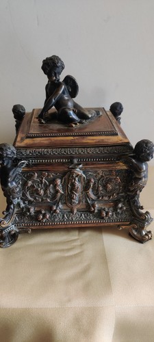 Antica scatola portagioie - antica,