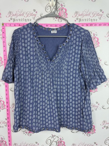 Kismet blue printed - blue,