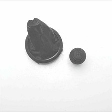 Cuffia pomello leva cambio in pelle nera Fiat Sedici 4x4 2005-14