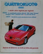 QUATTRORUOTE 3/1991 MERCEDES 300 GE – CITROEN XM V6 24V – PEUGEOT 605 3.0 24V