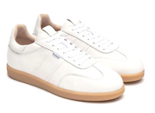 NERO GIARDINI E500686U 707 SNEAKERS SCARPE UOMO LACCI STRINGHE PELLE BIANCO