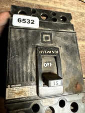 Challenger SEH-3-C-15 Interruttore 15 Ampere 480 Volt 3 Poli