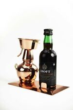 Portabottiglie "CopperGarden®" Alquitara su piastra di rame