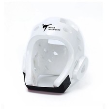 Casco Taekwondo Bianco Rosso