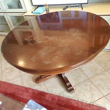 antico tavolo rotondo in noce