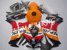 Kit carene carrozzeria stampo iniezione ABS nero arancione Repsol per CBR1000RR 12-16