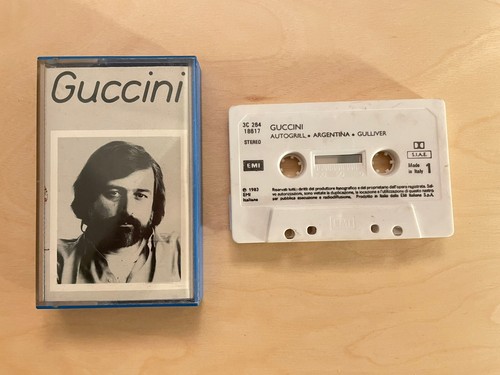 Guccini musicassette - guccini,