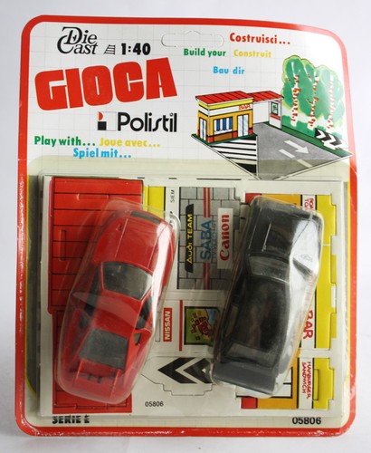 Rara polistil gioca ferrari - polistil,