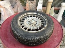 BMW CERCHIO ORIGINALE IN LEGA LEGGERA AUTO D'EPOCA CON PNEUMATICO MICHELIN 