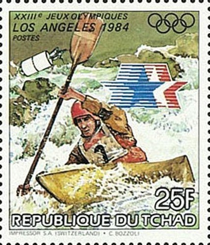 Francobolli chad 1983 - francobolli,