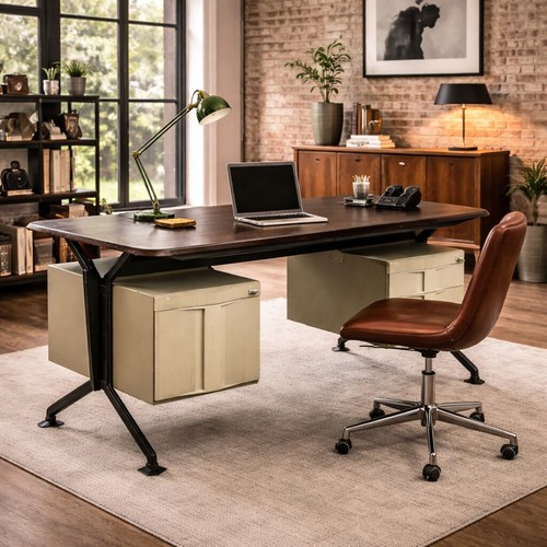 Scrivania vintage olivetti - scrivania,