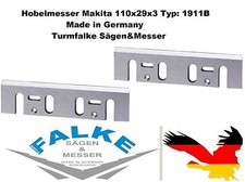 2 pezzi lame per pialla Makita