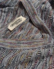  SWEATER vintage 80's MISSONI UOMO TG.XL made Italy RARE