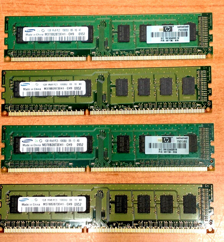 Lotto modulo ram pc3 1gb - lotto,
