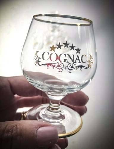 Bicchieri cognac decorati oro - bicchieri,