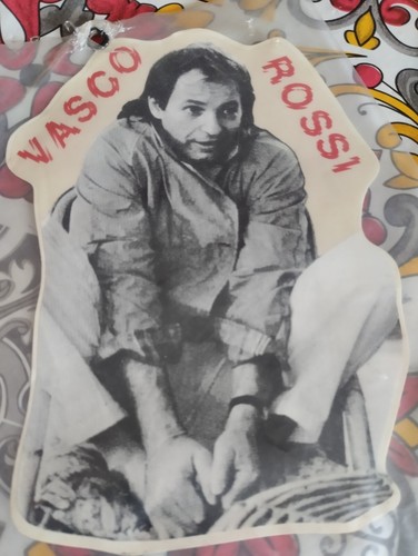 Vasco rossi vintage - stiker, 80s
