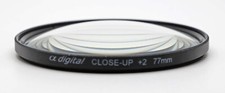 77MM ALPHA DIGITAL CLOSE UP +2 LENTE FILTRO filter ingranditore macro lens