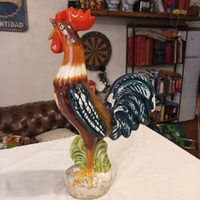 Antica Bottiglia VINTAGE   Gallo Porcellana Ceramica Vuota 999