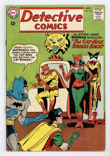 Detective comics 318 vg - #318, gd/vg