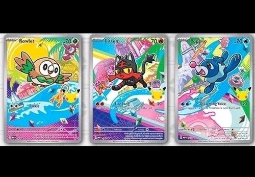 Lotto carte pokémon primi - lotto,