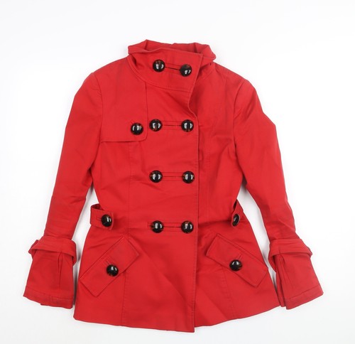 Trench coat donna - rosso, zara
