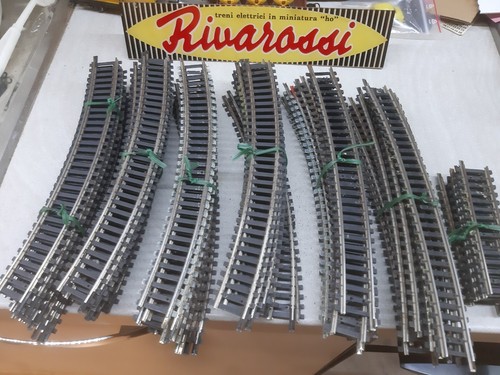 Rivarossi binari con pattina - con,