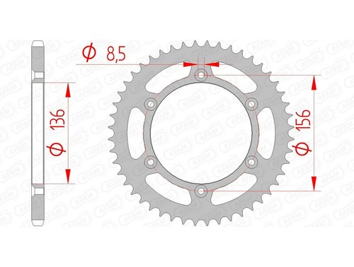 Afam standard steel crown - afam,