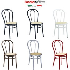 Sedia in Metallo Curvato Stile