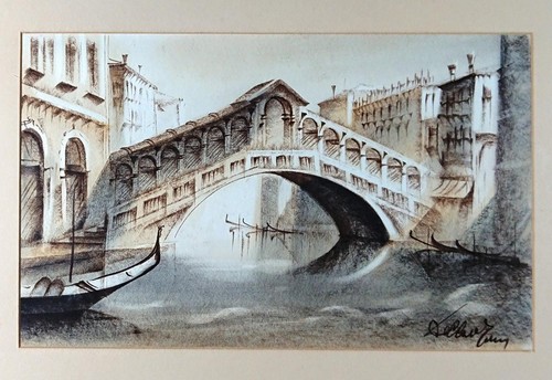 Quadro acquerello arte