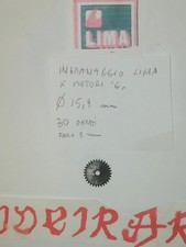 LIMA-RICAMBIO INGRANAGGIO PER MOTORE "G"DIAMETRO 15,9 mm 30 DENTI FORO 2 mn