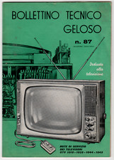 Geloso bollettino tecnico - geloso,