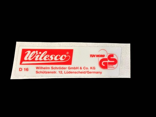 Adesivo wilesco nuovo per - adesivo,