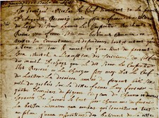 1728 Bail d'une ferme dans l'Eure par LE CARPENTIER à LECERF, SAINT-AMANT,MUSTEL