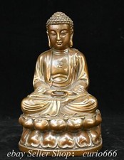 Statua Buddha 7,8'' Vecchio