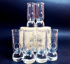 Bicchierini Amaro del Capo Set 6 pz Bicchieri in vetro pressato Nuovi da Liquore