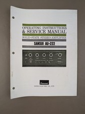 Sansui 222 amplificatore - au-222,