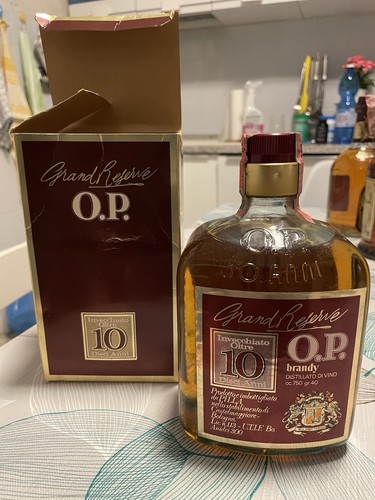 Bottiglia brandy oro pilla - brandy,
